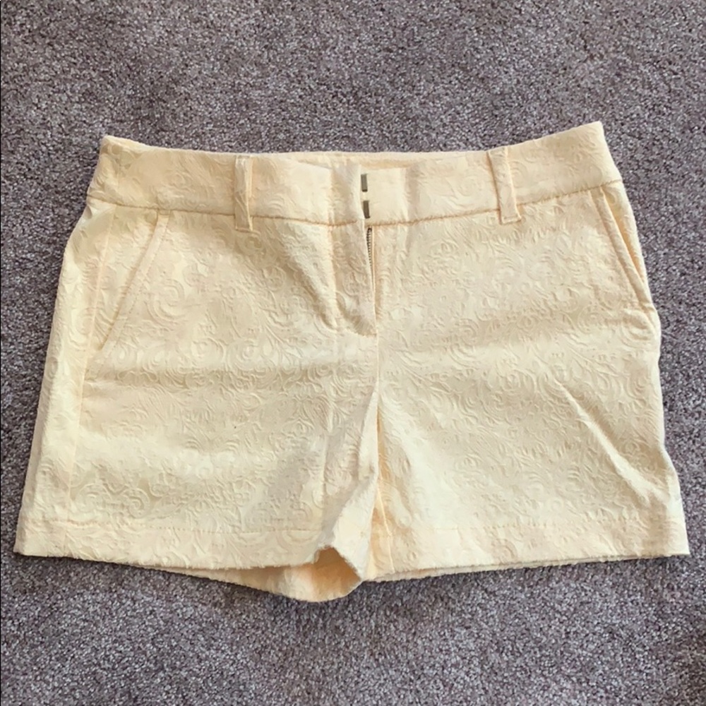 Loft yellow shorts